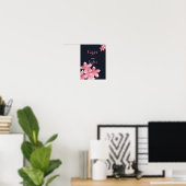 Cherry Blossom Karten und Geschenke Poster (Heimbüro)