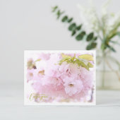 Cherry Blossom "Kasugai" ポストカード Postkarte (Stehend Vorderseite)