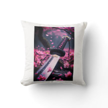 Cherry Blossom Katana im Regen - Japanischer Samur