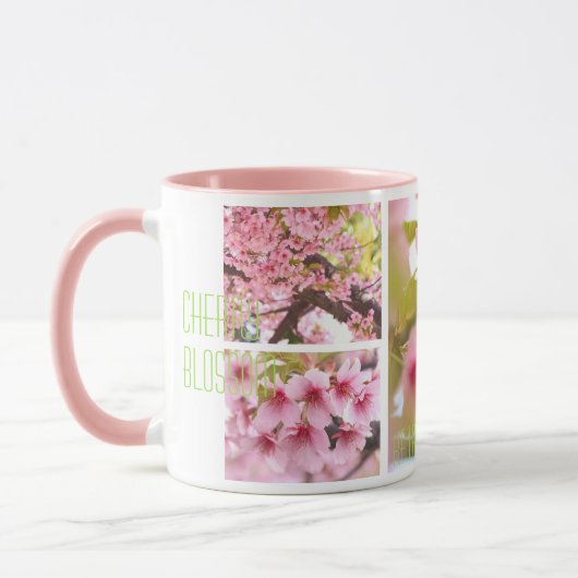 Cherry Blossom "Kawazu-zakura"：Combo Mug Tasse (Links)