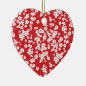 Cherry Blossom Keramik Ornament (Rechts)