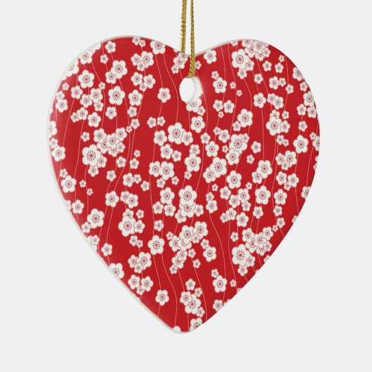 Cherry Blossom Keramik Ornament (Rechts)