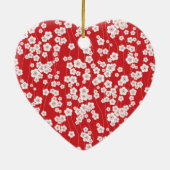 Cherry Blossom Keramik Ornament (Hinten)