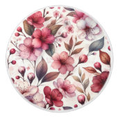 Cherry Blossom Keramikknauf (Vorderseite)