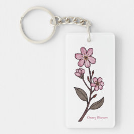 Cherry Blossom Keyring Schlüsselanhänger