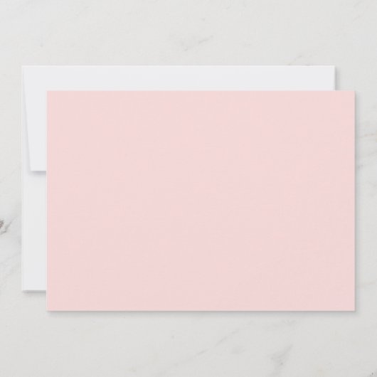 Cherry Blossom Kinderdusche Einladung (Rückseite)