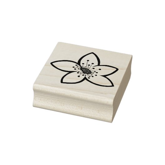 Cherry Blossom KiniArt Gummi Briefmarke Gummistempel (Stempel)