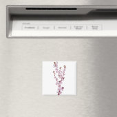 Cherry Blossom Kirschbaum 2 Magnet (In Situ (Geschirrspüler))