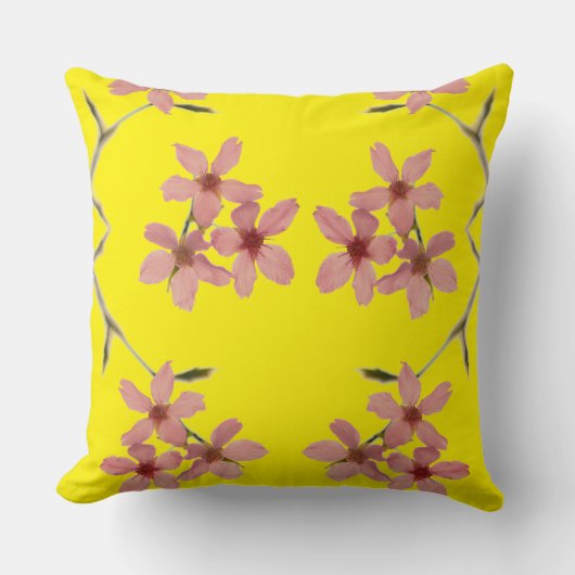 Cherry Blossom Kissen (Vorderseite)