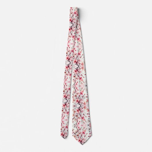 Cherry Blossom Krawatte (Rückseite)