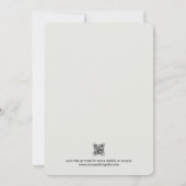 Cherry Blossom Kunstbaum Einladung (Rückseite)