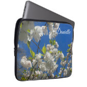 Cherry Blossom Laptop-Gehäuse Laptopschutzhülle (Vorne Rechts)