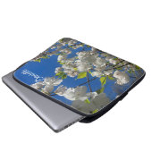 Cherry Blossom Laptop-Gehäuse Laptopschutzhülle (Vorne Knopf)