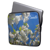 Cherry Blossom Laptop-Gehäuse Laptopschutzhülle (Vorderseite Links)