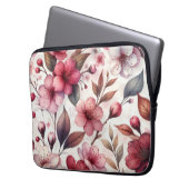 Cherry Blossom Laptopschutzhülle (Vorderseite Links)