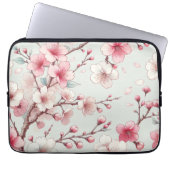 Cherry Blossom Laptopschutzhülle (Vorderseite)
