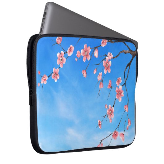 Cherry Blossom Laptopschutzhülle (Vorne Rechts)