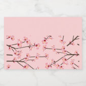 Cherry Blossom Lebensmitteletikett (Einzelnes Label)