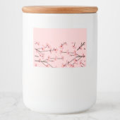 Cherry Blossom Lebensmitteletikett (Vorderseite)