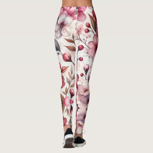Cherry Blossom Leggings (Rückseite)