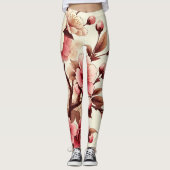 Cherry Blossom Leggings (Vorderseite)