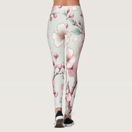 Cherry Blossom Leggings (Rückseite)