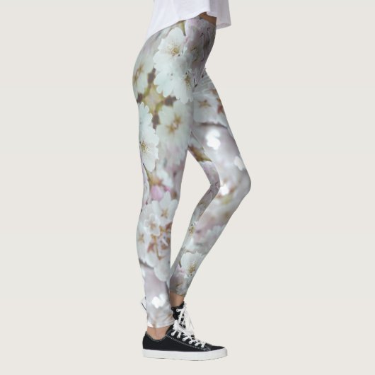 Cherry Blossom Leggings Blume Stretchy Pants (Rechts)
