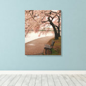 Cherry Blossom Leinwand (Insitu (Holzboden))