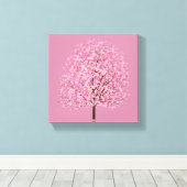 Cherry Blossom Leinwanddruck (Insitu (Holzboden))