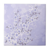 Cherry Blossom Lila Fliese (Vorderseite)