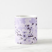 Cherry Blossom Lila Kaffeetasse (Mittel)