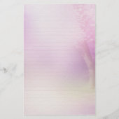 Cherry Blossom Lined Writer Paper Briefpapier (Vorderseite)