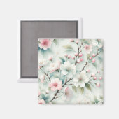 Cherry Blossom Magnet (Vorderseite/Rückseite)