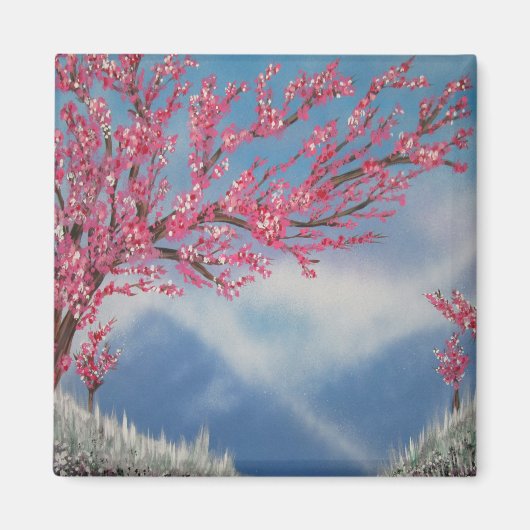 Cherry Blossom Magnet (Vorne)