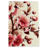 Cherry Blossom Mittlere Geschenktüte (Rückseite)