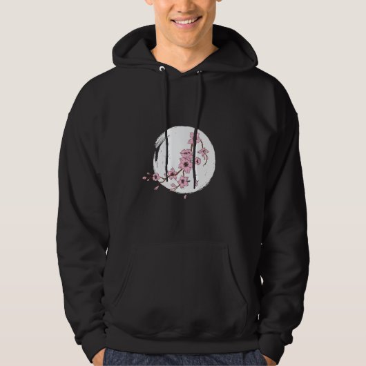 Cherry Blossom Moon Hoodie (Vorderseite)