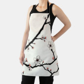 Cherry Blossom Moon Minimal Pattern Schürze (InSitu)