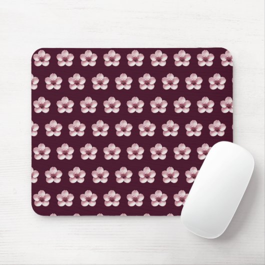 Cherry Blossom Mouse Pad Mousepad (Mit Mouse)