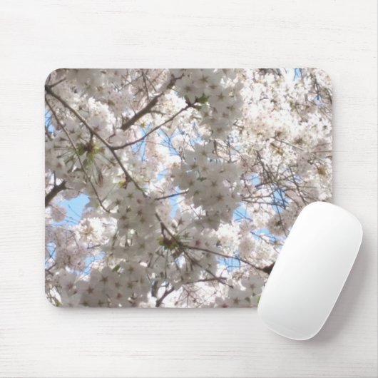 Cherry Blossom Mouse Pad Mousepad (Mit Mouse)