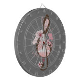 Cherry Blossom Music Dartscheibe (Vorderseite Links)