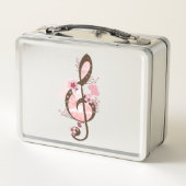 Cherry Blossom Music Metall Brotdose (Rückseite)
