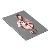 Cherry Blossom Music Notizblock (Rechte Seite)