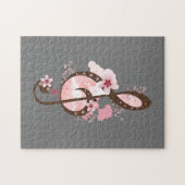 Cherry Blossom Music Puzzle (Horizontal)