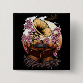 Cherry Blossom Musical Button (Vorderseite)