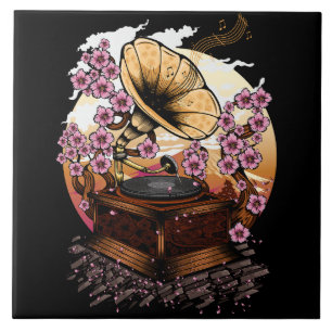 Cherry Blossom Musical Fliese