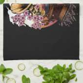 Cherry Blossom Musical Geschirrtuch (Gefaltet)