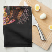 Cherry Blossom Musical Geschirrtuch (Viertel Falte)