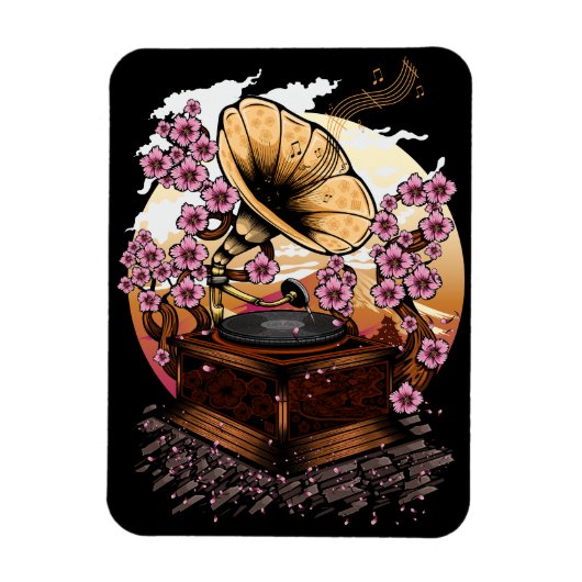 Cherry Blossom Musical Magnet (Vertikal)