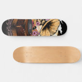 Cherry Blossom Musical Skateboard (Horizontal)