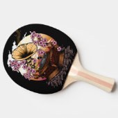 Cherry Blossom Musical Tischtennis Schläger (Seitenansicht)